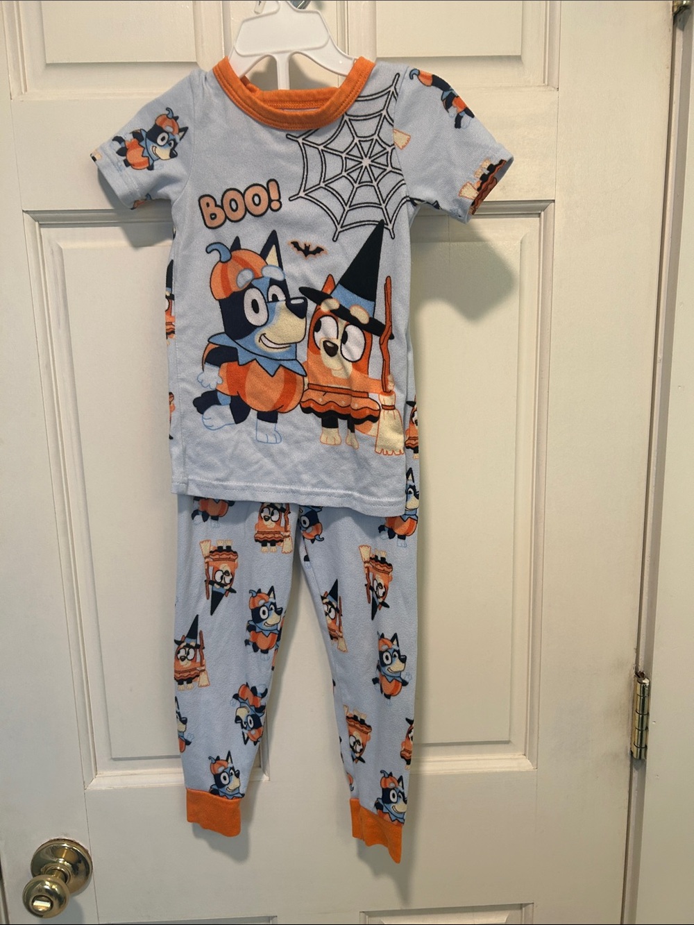 Kids Halloween Bluey Pajama Set